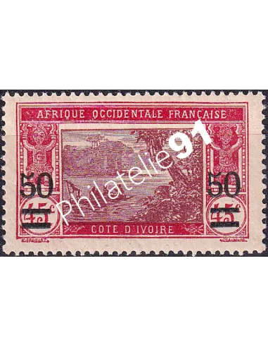 Cote d'Ivoire, n° 106, Timbres colonies françaises