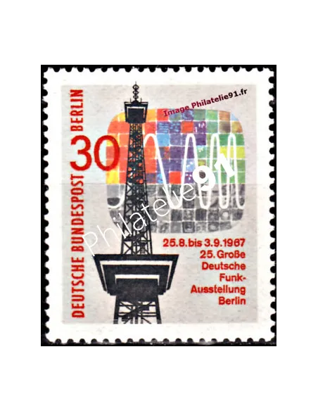 Timbre de BERLIN - n°  284** - Communication