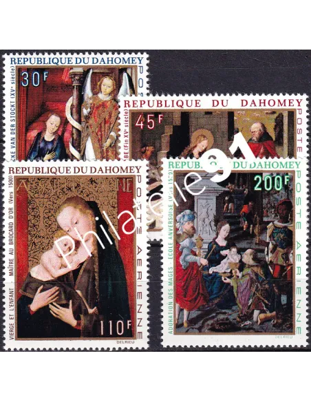 Dahomey, PA n° 112 à 115, collection timbres Colonies françaises