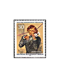Timbre de BERLIN n° 322 - Musique