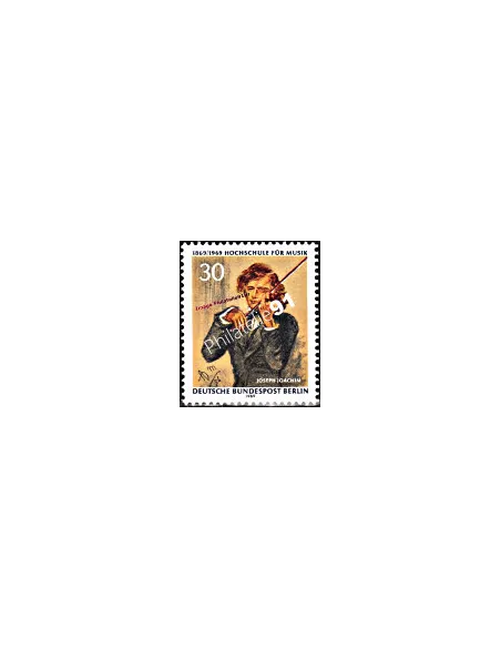 Timbre de BERLIN n° 322 - Musique