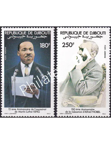 Djibouti, PA n° 186 à 187, collection timbres Colonies françaises