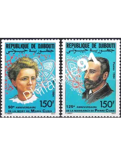 Djibouti, n° 594 à 595, collection timbres Colonies françaises