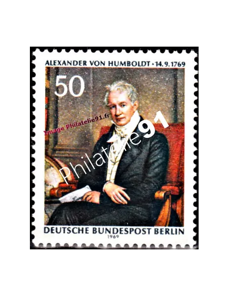 Timbre de BERLIN n° 323 - Personnage