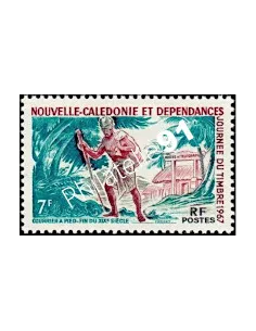 NOUVELLE CALEDONIE n° 340, Série Journée du timbre, timbres dom tom