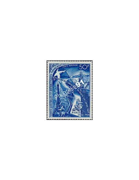 TAAF -  P.A. n°  18 - Traité international sur l'Antarctique
