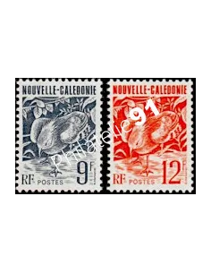 NOUVELLE CALEDONIE, n° 634 à 635, collection timbres Dom-Tom