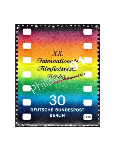 Timbre de BERLIN - n°  333 - Cinéma