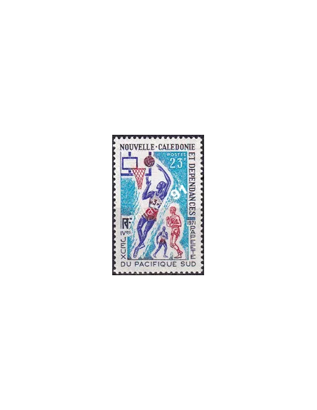 NOUVELLE CALEDONIE, n° 376, collection timbres Dom-Tom