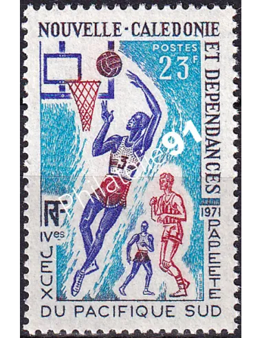 NOUVELLE CALEDONIE, n° 376, collection timbres Dom-Tom