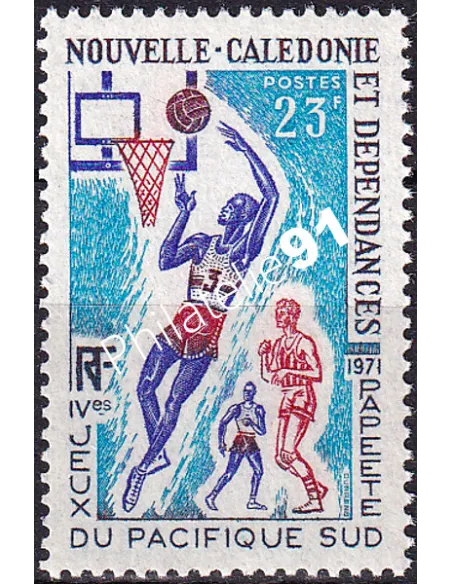 NOUVELLE CALEDONIE, n° 376, collection timbres Dom-Tom