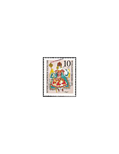 Timbre de BERLIN n°  354 - Noël, Collection timbres Europe