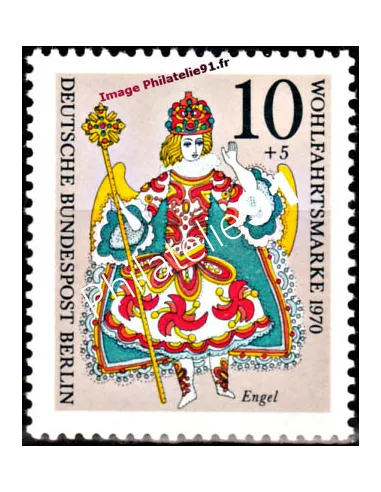 Timbre de BERLIN n°  354 - Noël, Collection timbres Europe