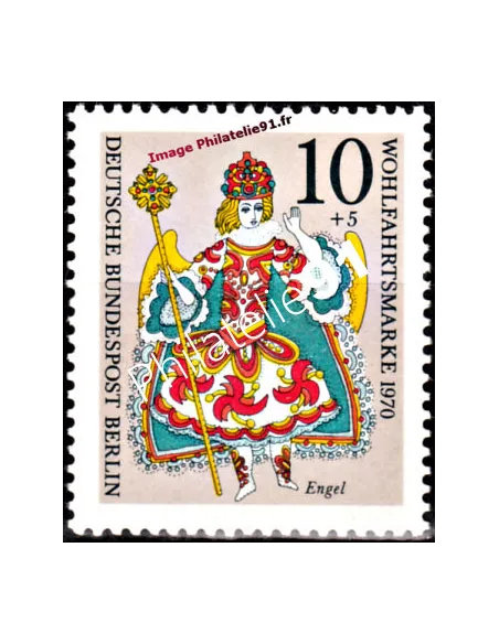 Timbre de BERLIN n°  354 - Noël, Collection timbres Europe