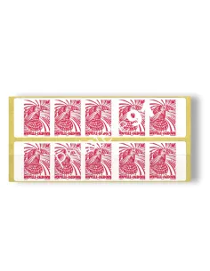 Nouvelle-Calédonie, Carnet adhésif n° C909A, Timbres Dom-Tom