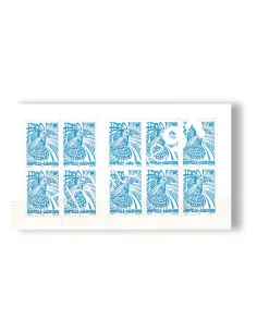 Nouvelle-Calédonie, Carnet adhésif n° C849, Timbres Dom-Tom