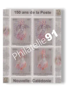NOUVELLE CALEDONIE, Feuille de timbres n° 1078, timbres Dom-Tom