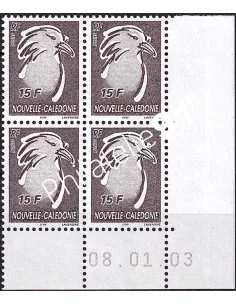 Nelle-Calédonie, Coin daté sur timbre n° 886 (2003), timbres Dom-Tom