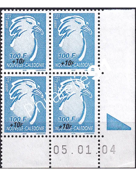 Nelle-Calédonie, Coin daté sur timbre n° 964 (2004), timbres Dom-Tom