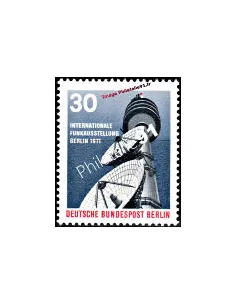 Timbre de BERLIN - n°  367 - Thématique: Communication