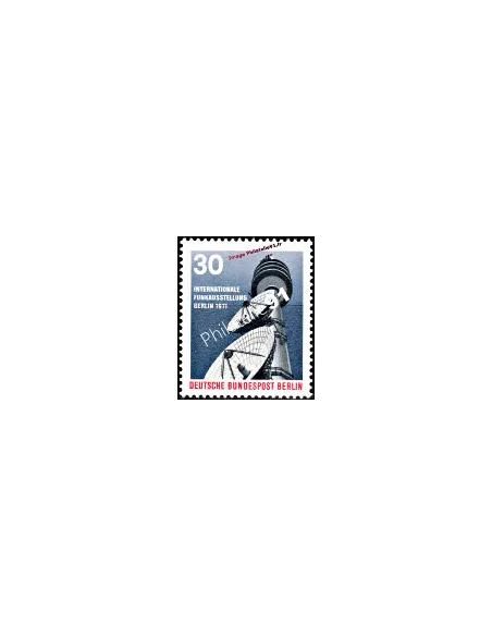 Timbre de BERLIN - n°  367 - Thématique: Communication