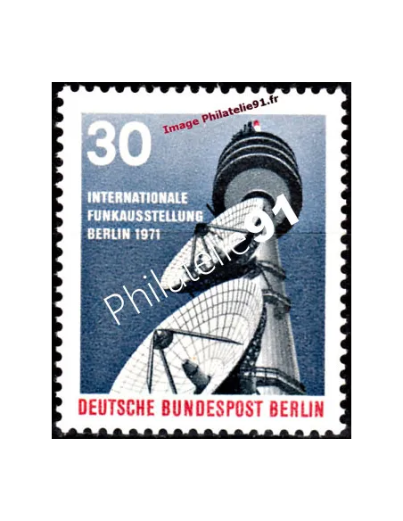 Timbre de BERLIN - n°  367 - Thématique: Communication