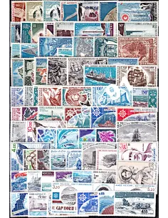 Lot de tous les timbres Poste Aérienne des TAAF **promo