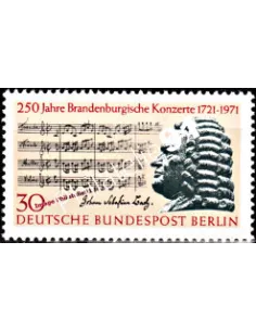 Timbre de BERLIN n° 368 - Thématique: Musique