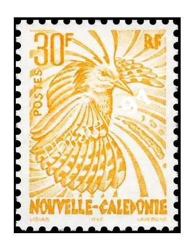 NOUVELLE CALEDONIE, n° 746, le cagou, collection timbres Dom-Tom