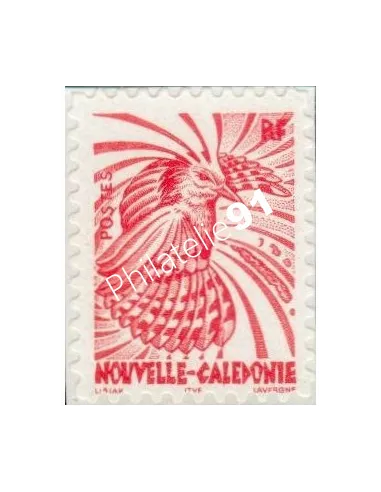 NOUVELLE CALEDONIE, n° 748,le cagou, collection timbres Dom-Tom