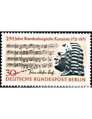 Timbre de BERLIN n° 368 - Thématique: Musique