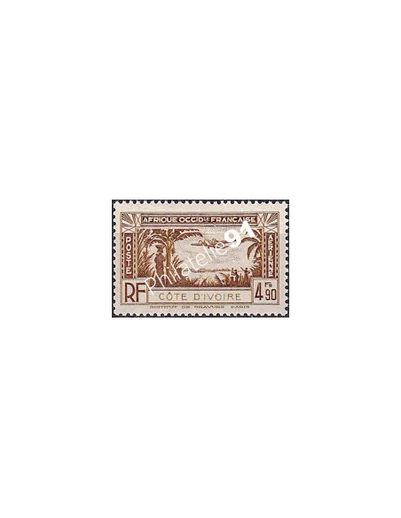Cote d'Ivoire, PA n° 4, Timbres colonies françaises
