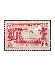 Cote d'Ivoire, PA n° 5, Timbres colonies françaises
