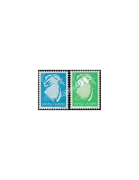 NOUVELLE CALEDONIE, n° 946 à 947, collection timbres Dom-Tom