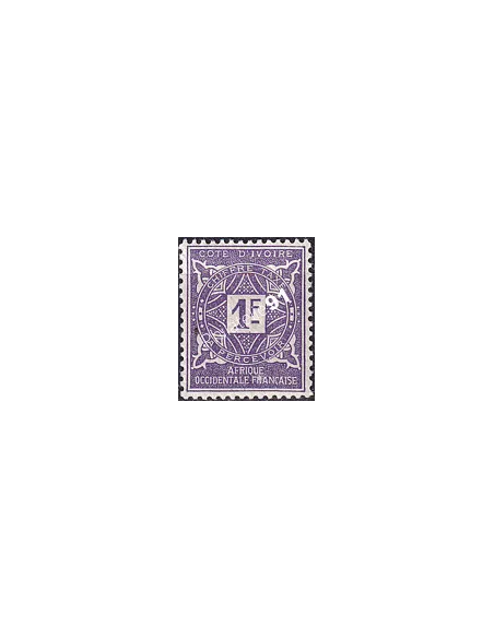 Cote d'Ivoire, Timbre-Taxe n° 16, Timbres colonies françaises