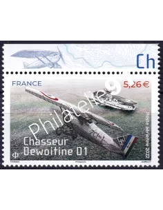 PA n°92a ** - Bord de Feuille- Poste Aérienne - ​Chasseur Dewoitine D1