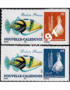 Nouvelle-Calédonie, n° 1221M-N, Timbres perso, timbres Dom-Tom