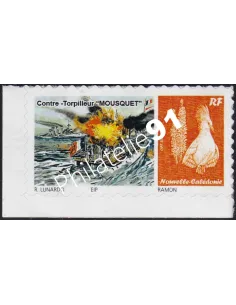 Nouvelle-Calédonie, n° 1237F, Timbres perso, timbres Dom-Tom