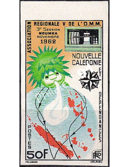 NOUVELLE CALEDONIE, n° 306 ND, collection timbres Dom-Tom