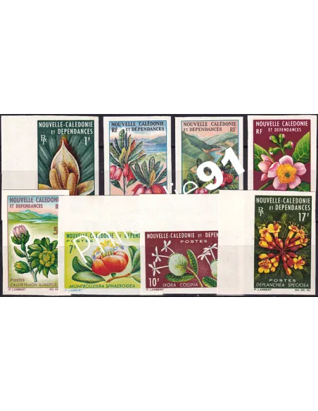 NOUVELLE CALEDONIE, n° 314 à 321 ND, collection timbres Dom-Tom