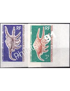 NOUVELLE CALEDONIE, n° 379 à 380 ND, collection timbres Dom-Tom