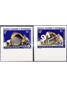 NOUVELLE CALEDONIE, n° 387 à 388 ND, collection timbres Dom-Tom