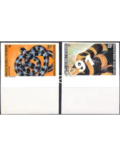 NOUVELLE CALEDONIE, n° 475 à 476 ND, collection timbres Dom-Tom
