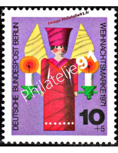 Timbre de BERLIN - n°  382 - Noël