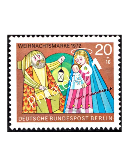Timbre de BERLIN - n°  405 - Thématique : noël