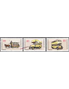 Timbres de BERLIN - n°  411 à 413 - Thématique : Transport