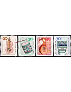 Timbres neufs de BERLIN n° 423 à 426 - Thématique : Musique