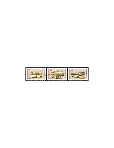 Timbres de BERLIN - n°  420 à 422 - Thématique : Transport
