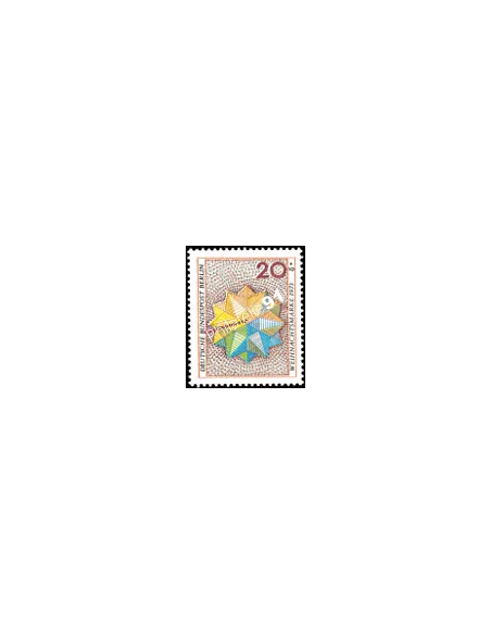 Timbre de BERLIN - n°  427 - Thématique : noël