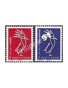 NOUVELLE CALEDONIE, n° 1403 à 1404, collection timbres Dom-Tom